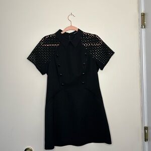 Black Karen Millen Dress size 8